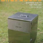 스테인리스 스틸 야외 모바일 주방 접이식 캠핑 야외 스토브 조리 도구 용품 자동차 자율 주행 장비 스토브 - 이미지 2