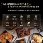 필립스 에어프라이어 HD9455 비주얼 프라이어 홈 신제품 5L 대용량 다기능 공식 정품 - 이미지 3