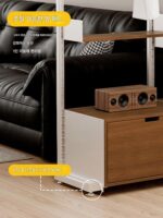 vitsoe606 트랙 책장 앤틱 벽걸이 선반 바닥 디스플레이 랙 홈 조절식 한 단어 파티션 - 이미지 4