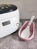 프랑스 르크루제 쿨 컬러 대형 수프 스푼 세라믹 롱 핸들 수프 스푼 노스틱 라이스 삽 스푼 - 이미지 3