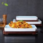 멜라민 식기 중국 예술적 컨셉 접시 접시 창의적 호텔 차가운 접시 접시 상업용 모조 도자기 냄비 접시 개인 접시 - 이미지 4