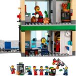 레고 시티 시리즈 경찰 은행 추격전 60317 경찰차와 비행기 소년 조립 빌딩 블록에 적합합니다. - 이미지 4