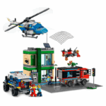 레고 시티 시리즈 경찰 은행 추격전 60317 경찰차와 비행기 소년 조립 빌딩 블록에 적합합니다. - 이미지 5