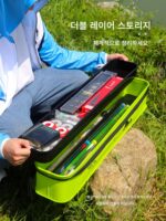 라인 보관함, 찌, 메인라인, 서브라인, 다기능 낚시용품 낚시가방, 대용량 방수 낚시용품 - 이미지 4