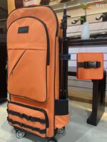 돌 두껍게 접을 수 있는 트롤리 풀리 백 2025년 신형 전기 블로우파이프 백 아자화 메이 루오란 유니버설 백팩 - 이미지 4