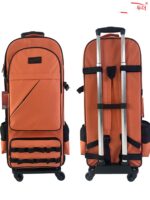 돌 두껍게 접을 수 있는 트롤리 풀리 백 2025년 신형 전기 블로우파이프 백 아자화 메이 루오란 유니버설 백팩 - 이미지 5