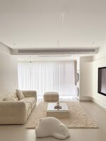 미니 롱 그릴 램프 내장 3개 헤드 선형 거실 복도 LED 심플 천장 스포트라이트 매우 좁음 - 이미지 2