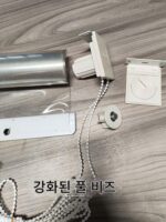 투명 방풍 롤러 블라인드 레인 커튼 발코니 야외 안뜰 파빌리온 스마트 리프팅 전기 PVC 도어 커튼 슈퍼 와이드 - 이미지 5