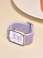 Apple Watch Applewatch 스트랩 나일론 브레이디드 iwatch4/5/6/7/8/9/10Ultra에 적용 가능 - 이미지 4