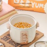 팝콘 머신 반자동 수동 크랭크 소형 미니 홈 어린이 선물 기름만 있으면 되고, 설탕과 양념을 더하면 스톨을 세울 수 있습니다. - 이미지 2