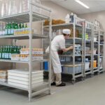 CAMBRO 하이엔드 시리즈 스토리지 랙 고밀도 플로어 레일 모바일 랙은 공간 활용도를 50% 증가시킵니다. - 이미지 3