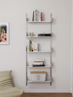 지우 스페이스 월 프리 콤비네이션 스토리지 랙 다기능 디스플레이 디스플레이 랙 크리에이티브 원워드 파티션 랙 - 이미지 3