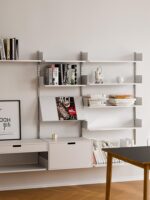 지우 스페이스 월 프리 콤비네이션 스토리지 랙 다기능 디스플레이 디스플레이 랙 크리에이티브 원워드 파티션 랙 - 이미지 4