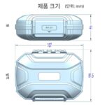 새로운 휴대용 방수 이어폰 보관 상자 가방 핸드 스트랩 끈 PC 하드 쉘 낙하 방지 다기능 밀폐형 소형 상자 AirPods2/3 Apple 이어폰 보석 야외 투명 보호 커버에 적합 - 이미지 5