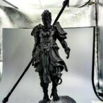 3D로 인쇄된 블랙 신화 게임 손오공 컬렉션은 손으로 만든 서유기, 신성한 부처와 싸우는 것, 손으로 만든 장식품 장난감으로 구성되어 있습니다.