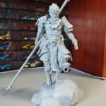 3D로 인쇄된 블랙 신화 게임 손오공 컬렉션은 손으로 만든 서유기, 신성한 부처와 싸우는 것, 손으로 만든 장식품 장난감으로 구성되어 있습니다. - 이미지 5