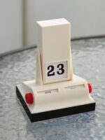 달력 여자 친구 남자 친구 생일 선물 창의적인 데스크탑 장식품 기념품 선생님 2024 중추절 - 이미지 4