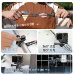 DJI Pocket 3 로드 바이크 통합 스포츠 카메라 자전거 GoPro 액세서리용 고정 브라켓 - 이미지 2