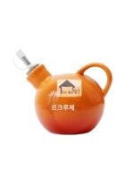 프렌치 쿨 컬러 LE CREUSET 가정용 오일 및 식초 냄비 주방 간장 냄비 오일 및 식초 병 세라믹 조미료 냄비 세트 - 이미지 5