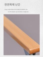 walkhike 야외 휴대용 접이식 의자 캠핑 싱글 레저 알루미늄 합금 레트로 등받이 팔걸이 영국군 의자 - 이미지 5