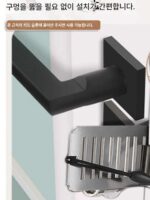 도어 블로커 여성 자기방어 스테인리스 스틸 도어 블로커 도난 방지 홈 도어 호텔 안전 도어 블록 카드 도어 혼자 사는 유물 - 이미지 3