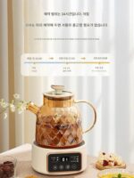 독일 건강 냄비 다기능 홈 소규모 사무실 전면 유리 새로운 티 메이커 주전자 꽃 티포트 - 이미지 4
