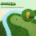B·C·GOLF 실내외 연습용 슬로프 미니 골프 그린 내장 골프 퍼팅 연습기 - 이미지 4