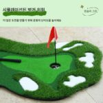 B·C·GOLF 실내외 연습용 슬로프 미니 골프 그린 내장 골프 퍼팅 연습기 - 이미지 5