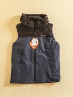 외국 무역 꼬리 상품 가을과 겨울 남성 따뜻한 분리형 후드 코튼 조끼 안감 열 잠금 온도 방풍 색상 매칭 조끼