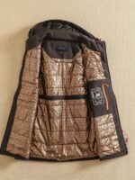 외국 무역 꼬리 상품 가을과 겨울 남성 따뜻한 분리형 후드 코튼 조끼 안감 열 잠금 온도 방풍 두꺼운 조끼 - 이미지 3