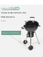 안뜰 바베큐 오븐 가정용 클래식 미국식 스튜 오븐 빌라 바베큐 그릴 숯불 야외 사과 오븐 구운 양고기 다리 오븐 - 이미지 3