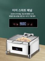 두꺼워진 304 스테인리스 스틸 뷔페로 상업용 유압식 시각 전기 난방 뷔페로 호텔 조식 단열로 - 이미지 2