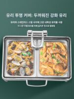 두꺼워진 304 스테인리스 스틸 뷔페로 상업용 유압식 시각 전기 난방 뷔페로 호텔 조식 단열로 - 이미지 5
