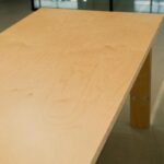 스테인리스 스틸 광축 테이블 버치 아일랜드 테이블 다이닝 테이블 홈 거실 사무실 티테이블 워크벤치 크리에이티브 오션 보드 - 이미지 3