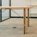 스테인리스 스틸 광축 테이블 버치 아일랜드 테이블 다이닝 테이블 홈 거실 사무실 티테이블 워크벤치 크리에이티브 오션 보드 - 이미지 5