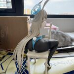 ADM Studio Asuna Bunny Girl 1/7 미소녀 GK 핸드메이드 모델 게임 주변기기 데스크탑 케이스 장식품 - 이미지 3