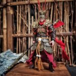 Guochao Black Wukong 슈퍼 가동 골든 아머 원숭이 왕 모델 장난감 장식품 장난감 선물 주변기기 - 이미지 2