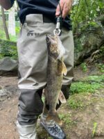 8Fans Luya 웨이딩 팬츠 야외 낚시복 방수 통기성 플라이 낚시 허리 팬츠 스플릿 타입 워터 슈트 - 이미지 3