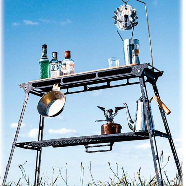 일본 NATURE TONES 캠핑 다기능 수납 선반 THE MASUDA STAND