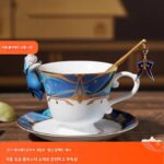 오리지널 오라클의 차오인 애프터눈 티 컵과 접시 세트 팬메이드 2차 게임 주변 장치 Fontaine Water God Navilette