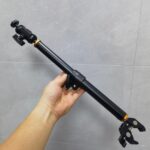 금속 크랩 클로 오토바이 자전거 타기 셀카 스틱 모바일 폰 홀더 라이브 촬영 텔레스코픽 스포츠 카메라