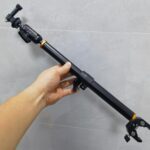 금속 크랩 클로 오토바이 자전거 타기 셀카 스틱 모바일 폰 홀더 라이브 촬영 텔레스코픽 스포츠 카메라 - 이미지 2