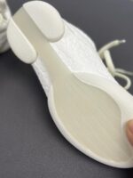 2024년 가을 신상품 Dexun 화이트 슈즈 레트로 슈퍼 컴포트 커플 레이스업 정품 가죽 소프트 바텀 슈즈 셀러브리티 스타일 - 이미지 4