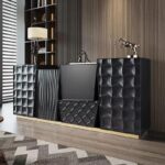 가벼운 럭셔리 이탈리아식 사이드보드 수납 서랍 캐비닛 입구 캐비닛 크리에이티브 거실 침실 호텔 레스토랑 사무실 장식 - 이미지 5