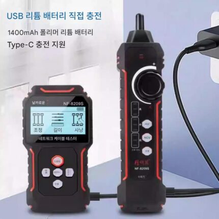 NF-8209S 라인 파인더 다기능 싱글 헤드 네트워크 테스터 안티 간섭 라인 파인더 POE 안티 번