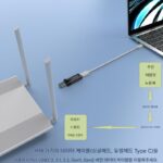 중시쉰 Typec to RJ45 커넥터 기가비트 이더넷 포트 노트북 태블릿 호스트 모바일 폰 인터넷 신제품 - 이미지 4