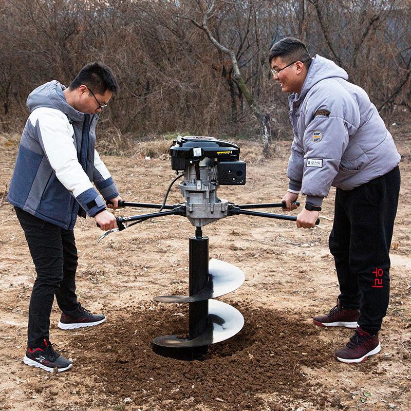 main_834132157371_0-1 파기 기계 농업용 고출력 드릴링 드릴 구멍 드릴링 머신 소형 가솔린 과수원 나무 심기 더미 묻힌 전봇대 - 이미지 1