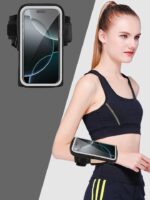 러닝 손목 가방 남성 및 여성 야외 스포츠 피트니스 장비 Apple Huawei 7인치 범용 모바일 폰 팔 가방 팔 슬리브 - 이미지 2