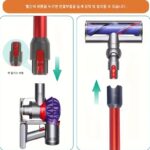 다이슨 청소기 부속품 V7V8V10V11V15/슬림/익스텐션로드 벤딩 텔레스코픽로드에 적용 가능 - 이미지 2