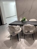 싱크대가 통합된 록 플레이트 섬 테이블 홈 맞춤형 다기능 바 조명 럭셔리 소형 아파트 서양식 주방 섬 - 이미지 3